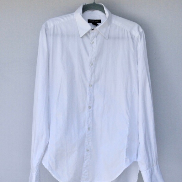 ROBERTO CAVALLI for H&M White Button Down Shirt M - Picture 1 of 11